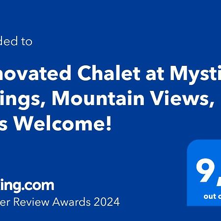 Renovated Chalet At Mystic Springs, Mountain Views, Pets Welcome! Canmore Kültér fotó